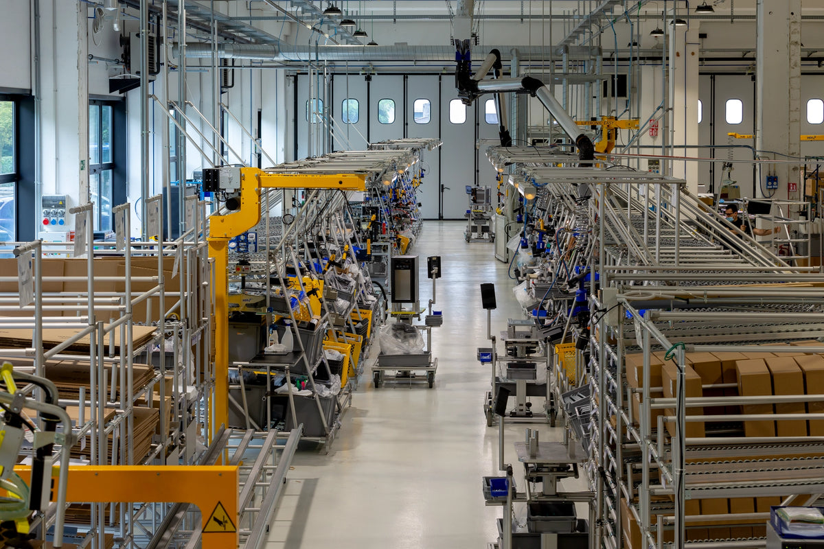 Dispenser manufacturing plant.