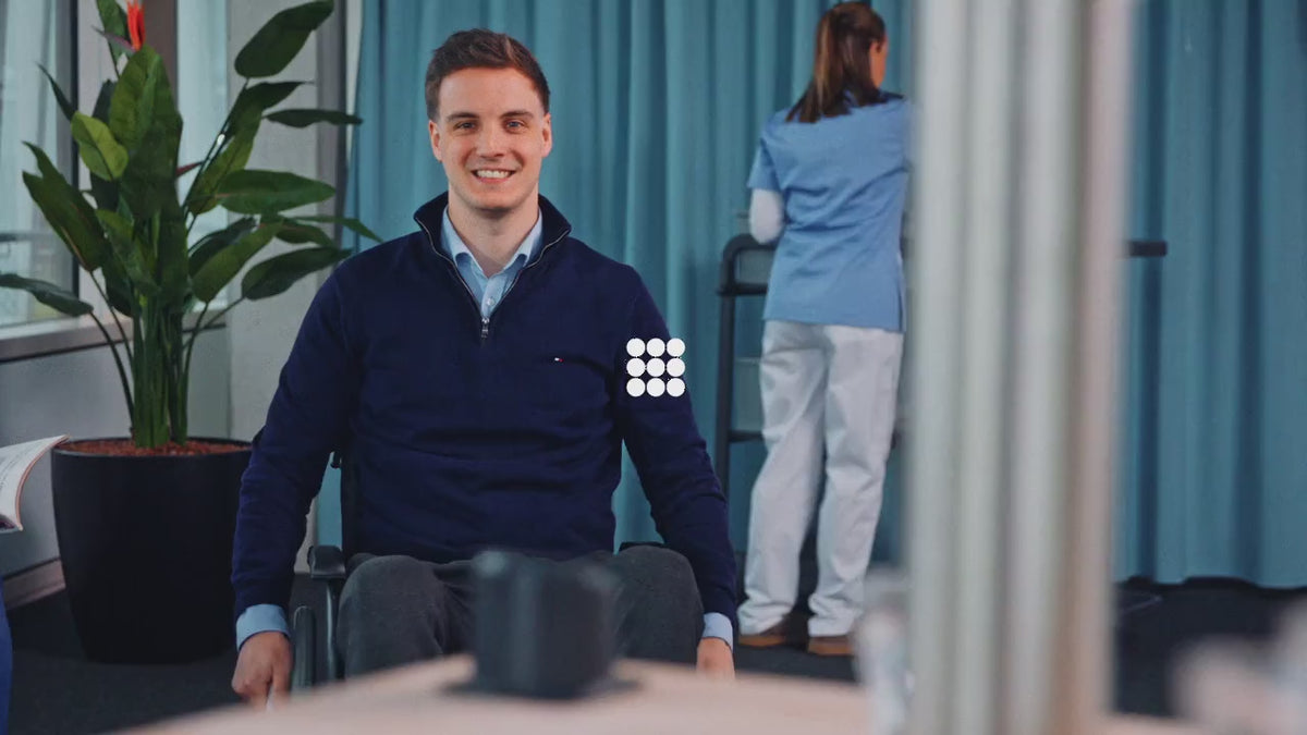 Load video: Introducing BRITA Easy Access Panel for barrier-free water dispensing.