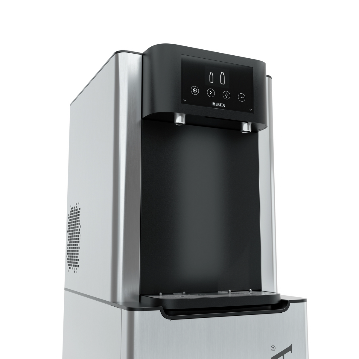 Floorstanding BRITA Fill Pro water dispenser.